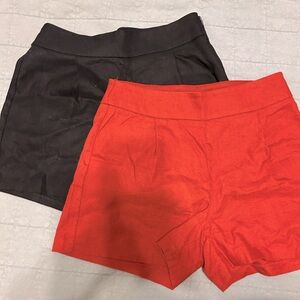 Express linen blend, midi shorts